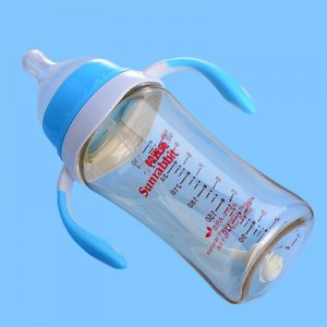 進口PPSU嬰兒奶瓶寬口徑防脹氣防摔寶寶奶瓶OEM代加工