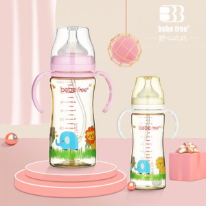 舒心比比寬口徑PPSU寶寶奶瓶可OEM/ODM代工
