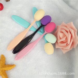 手柄化妝刷代加工貼牌OEM/ODM