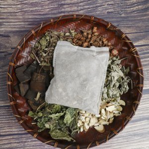 小兒瑤浴植物草本艾葉足浴包OEM/ODM代加工