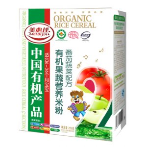 美必佳品牌225克有機米番茄蔬菜營養(yǎng)米粉可OEM/ODM代工