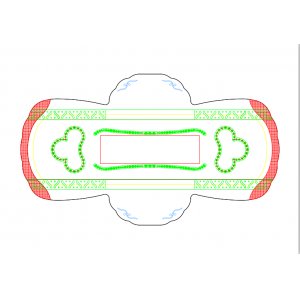 260mm加長日用衛(wèi)生巾貼牌OEM/ODM