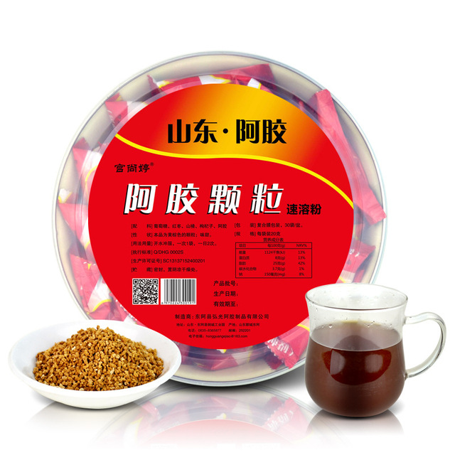 阿膠顆粒沖劑600克 阿膠顆粒沖劑600克