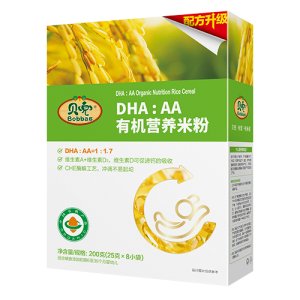 DHA:AA有機營養(yǎng)米粉貼牌OEM/ODM