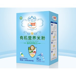 魚肉蔬菜配方盒裝有機營養(yǎng)米粉OEM/ODM代加工