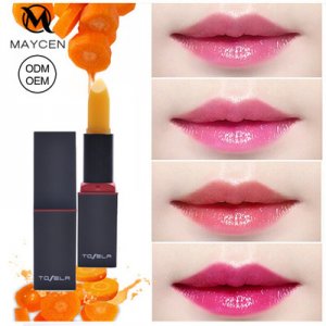 紅胡蘿卜素變色唇膏口紅貼牌OEM/ODM