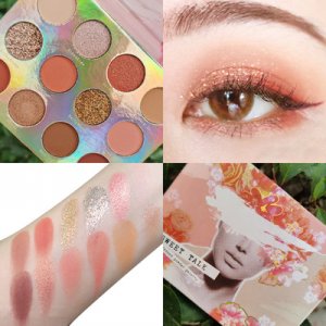 12色珊瑚眼影貼牌定制代加工