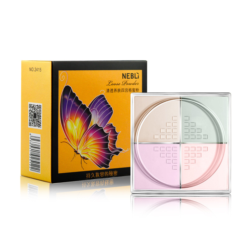 奈佰麗清透養(yǎng)膚四宮格蜜粉OEM/ODM代加工