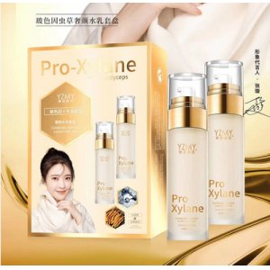 冬蟲夏草奢顏水乳套盒貼牌OEM/ODM