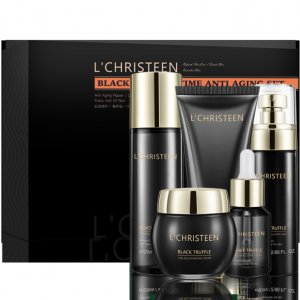 姬斯汀黑松露時(shí)光逆齡化妝品平滑細(xì)紋補(bǔ)水保濕潤(rùn)膚面部護(hù)理套裝OEM/ODM定制代加工