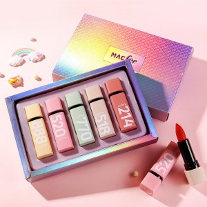 彩妝瑪蔲霏唇色密碼絨情口紅OEM/ODM定制代加工