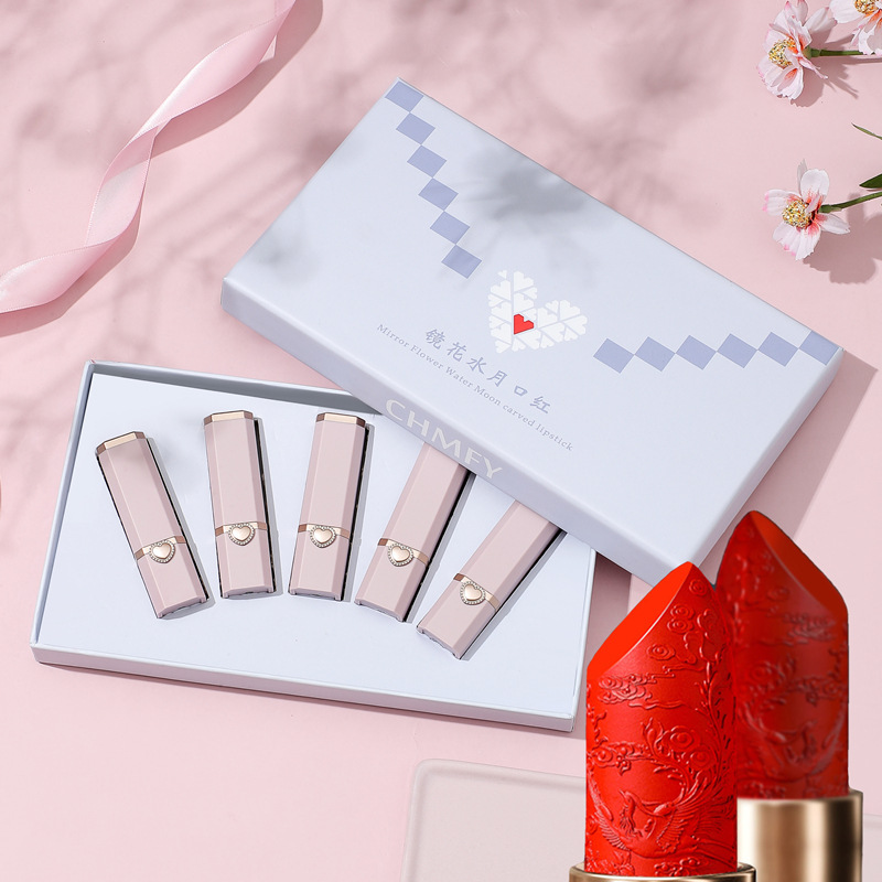 中國風(fēng) 雕花口紅OEM/ODM定制代加工