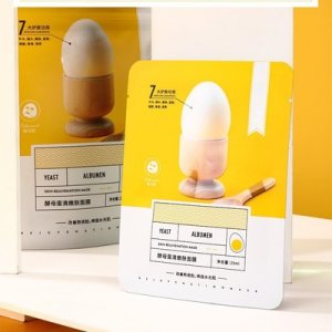夢(mèng)蔻酵母蛋清嫩膚面膜OEM/ODM代加工