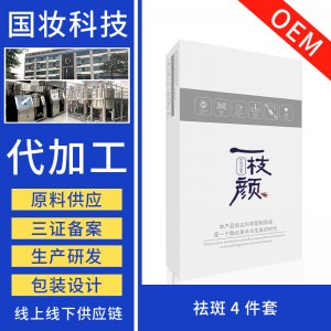 除黃淡化暗點(diǎn)提亮膚色暗沉護(hù)膚淡化霜套盒裝OEM/ODM代加工