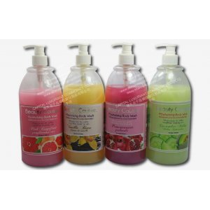 清潔滋潤(rùn)保濕 1000ml沐浴液貼牌定制代加工