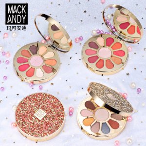 瑪可安迪高顏值閃耀炫彩鉆石眼影貼牌定制代加工