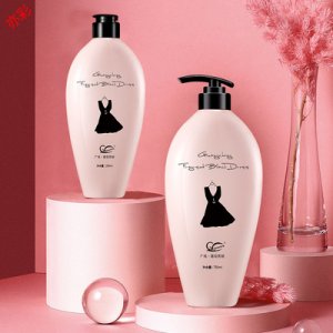 亦彩柔順小黑裙去屑控油洗發(fā)水