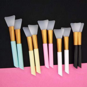 新款美容硅膠面膜刷軟頭美妝工具OEM/ODM定制代加工