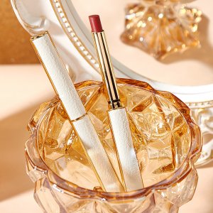 韓媛熙小細(xì)管口紅霧面滋潤(rùn)防水防汗不易掉色口紅OEM代加工