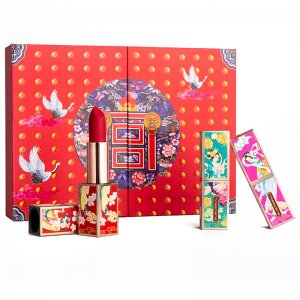 新款中國(guó)風(fēng)口紅禮盒套裝OEM代加工