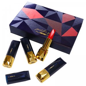 MYG唇膏4支裝啞光鉆石貼牌定制代加工