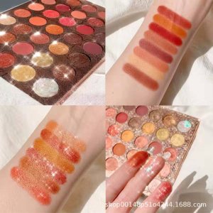 35色土豆泥眼影貼牌定制代加工