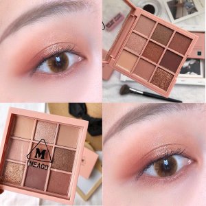 IMEAGO平價替代3ce九色南瓜色眼影OEM代加工