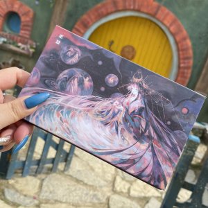 米荔中國(guó)風(fēng)山海經(jīng)18色眼影盤(pán)可OEM/ODM代工