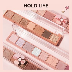 HOLD LIVE指尖星眸八色眼影盤貼牌定制代加工