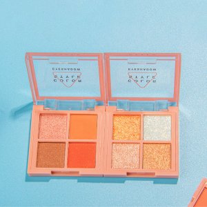 眼影閃粉珠光防水獨(dú)角獸網(wǎng)紅款亮晶晶眼影盤(pán)代加工貼牌OEM/ODM