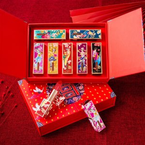 中國風口紅520禮盒套裝貴妃魅惑保濕口紅OEM/ODM代加工