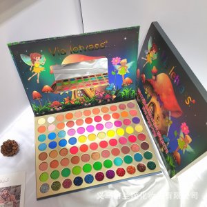 88色蘑菇房啞光珠光大地色眼影貼牌OEM/ODM