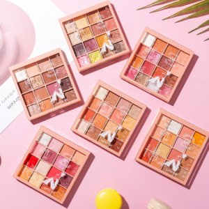 16色亮片眼影貼牌定制代加工