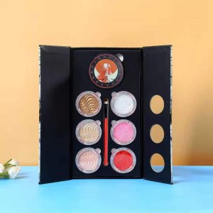 修容粉高光盤珠光眼影貼牌定制代加工