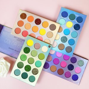 六十色四層立體眼影OEM/ODM定制代加工