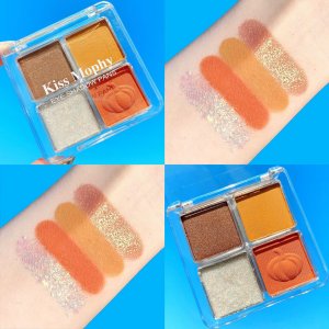 四色靚麗眼影盤代加工貼牌OEM/ODM