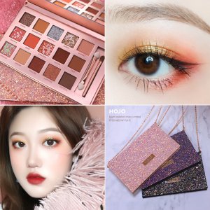 彩妝HOJO璀璨奪目鏈條限量眼影貼牌OEM/ODM