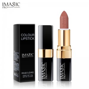 IMAGIC黑管金圈啞光霧面口紅OEM/ODM定制代加工