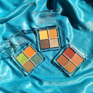 GUICAMI繁花之華四色眼影貼牌定制代加工