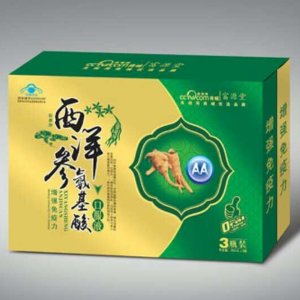 西洋參氨基酸口服液(藍帽)綠色包裝OEM代加工