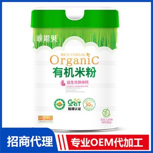 有機米粉-益生元米粉鐵鋅鈣 桶裝代加工貼牌OEM/ODM
