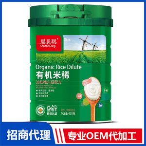 有機(jī)米稀（加鐵猴頭菇配方）450聽OEM/ODM代加工