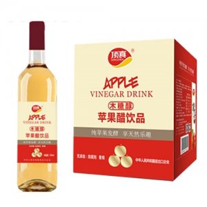 頂真木糖醇蘋果醋飲品750毫升X6瓶OEM代加工