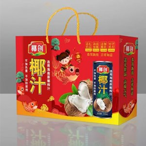 椰創(chuàng)椰汁風味飲料箱裝OEM代加工