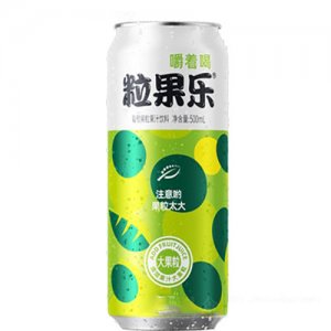 嚼著喝粒果樂果汁飲料500mLOEM代加工 嚼著喝粒果樂果汁飲料500mLOEM代加工