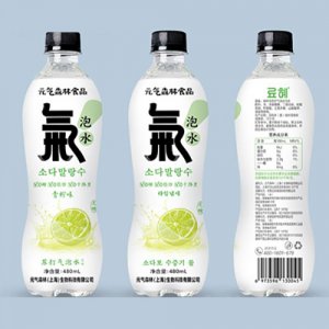 元氣森林食品蘇打氣泡水青檸味OEM代加工