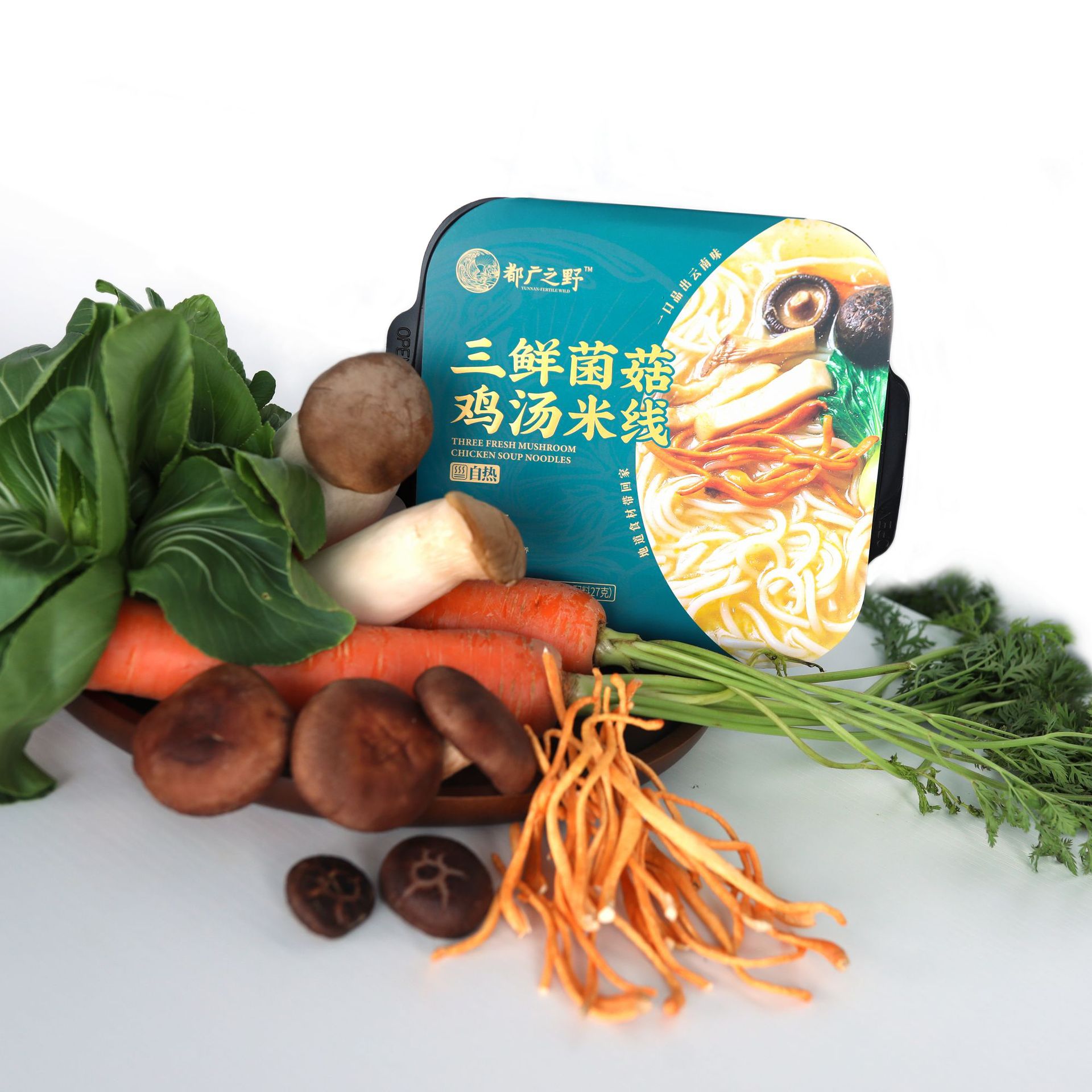 多菌類品FD凍干技術(shù)三鮮菌菇雞湯米粉貼牌oem代加工,一站式代工服務(wù)