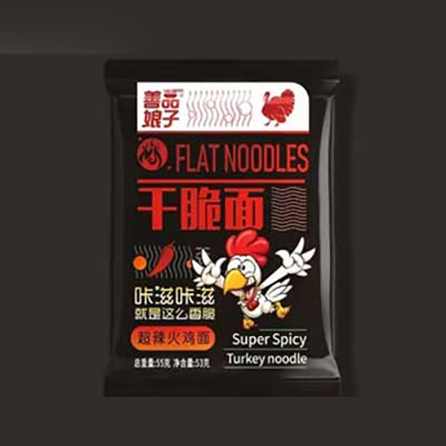 善品娘子干脆面超辣火雞面味代加工,選擇靠譜的廠家,產(chǎn)品質(zhì)量有保證