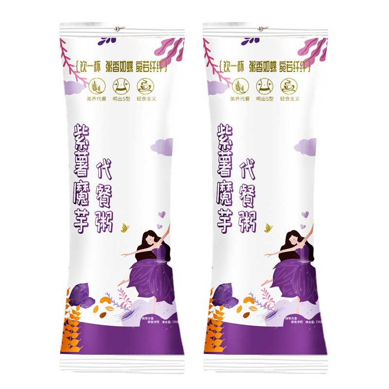 紫薯魔芋燕麥片代餐粥貼牌代加工oem,選擇前必看