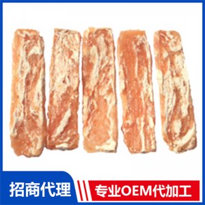 寵物雞肉鱈花片代加工貼牌OEM/ODM